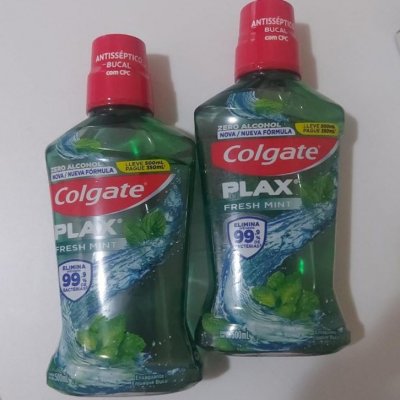 Enxaguante Bucal Colgate Plax Fresh Mint 500ml