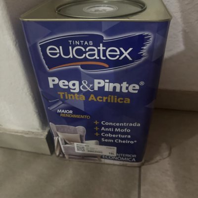 Tinta Acrílica Eucatex 18L Anti-mofo Branco