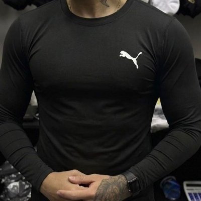 ☀️  Camiseta Térmica Puma Manga Longa Proteção UV 50+