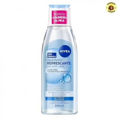 NIVEA Água Micelar Solução de Limpeza 7 em 1 Refrescante