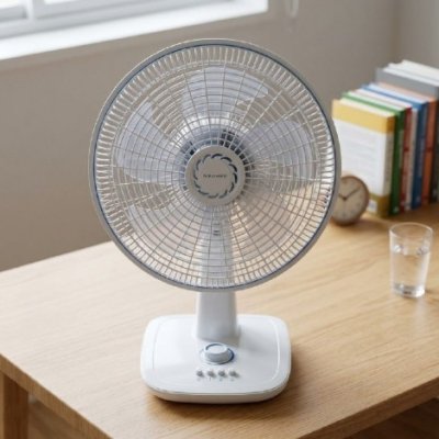 HEPTA WORLD Ventilador de Mesa 40 cm 120°