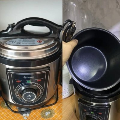 ⚡  Panela De Pressão Elétrica Fmaxx Kitchen Chef 4 Litros 800w - 220V