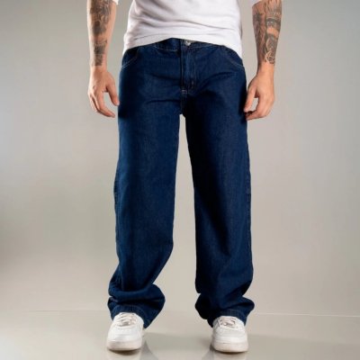 Calça Masculina Baggy Jeans Larga Skatista