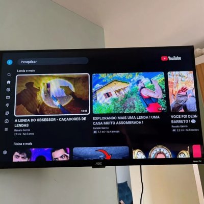 Smart TV AOC 32 LED HD 32S5155 Roku Wifi HDMI