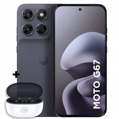 Kit Smartphone Motorola Moto g67 5G 128GB + Moto Buds 2