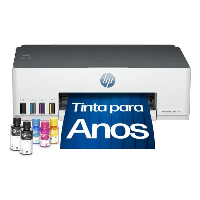 Review: Impressora HP Smart Tank 210 — Tanque de Tinta Colorida com Wi‑Fi