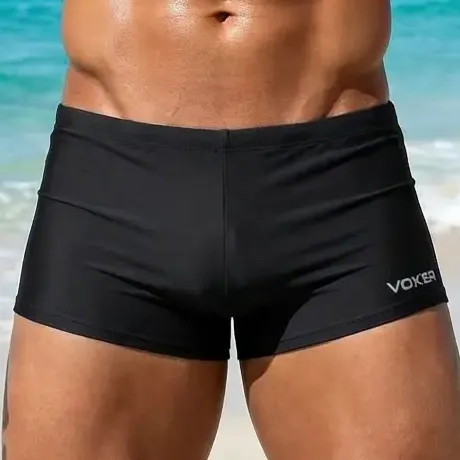 Sunga Boxer Masculina Poliamida Voker — Sunga boxer para moda praia e verão