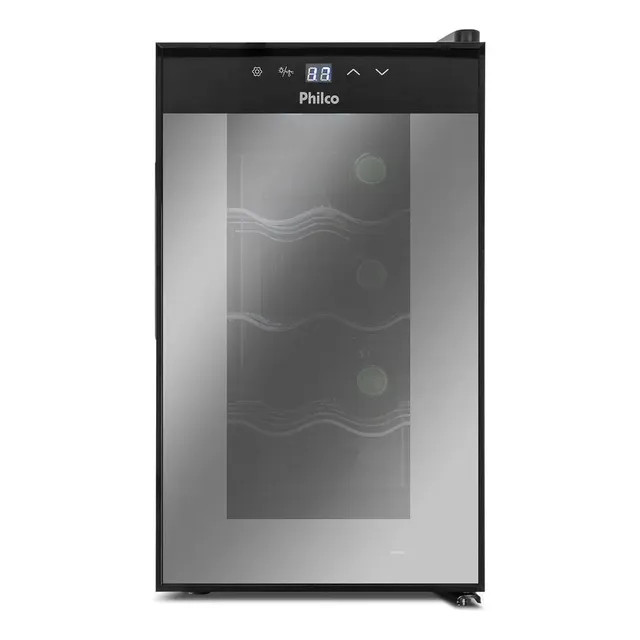 Adega Philco Pad8: Adega com Display Eletrônico e capacidade para 8 garrafas