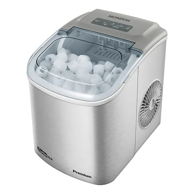 Máquina de Gelo Turbo Ice Premium Mondial MG-12-GI (120W)
