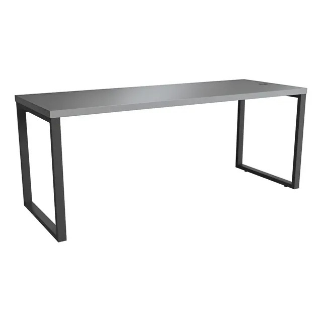 Mesa Diretor Kappesberg Office Platinum 190cm Chumbo — espaço executivo e presença