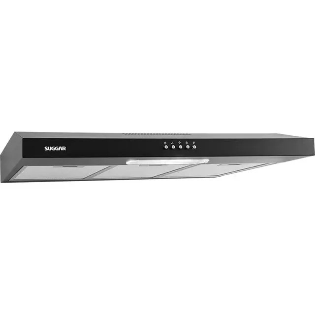 Depurador De Ar Suggar Slim DPS181PT 80cm Cor Preto — design slim e 80cm de largura