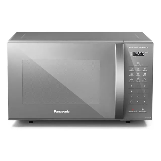 Micro-ondas 27 Litros ST55LMRUN Prata Panasonic — review