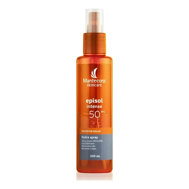 Protetor Solar Episol Intense FPS 50 Hidra Spray 200ml
