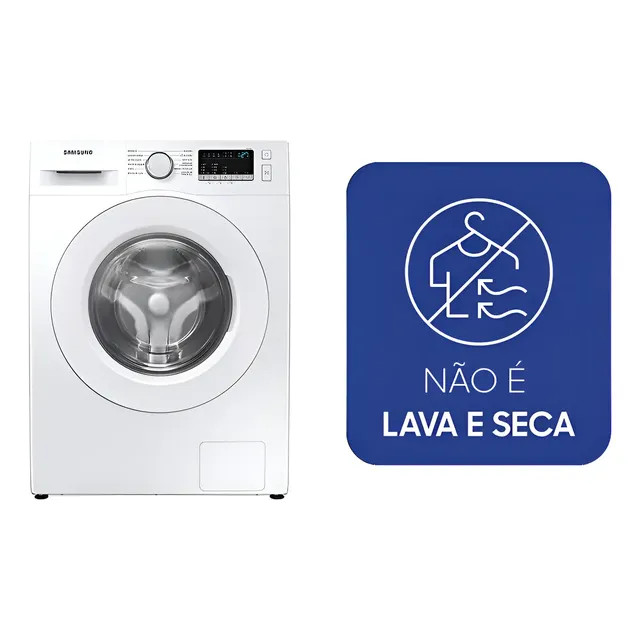 Lavadora Digital Inverter Samsung Ww11t Branca 11kg — review