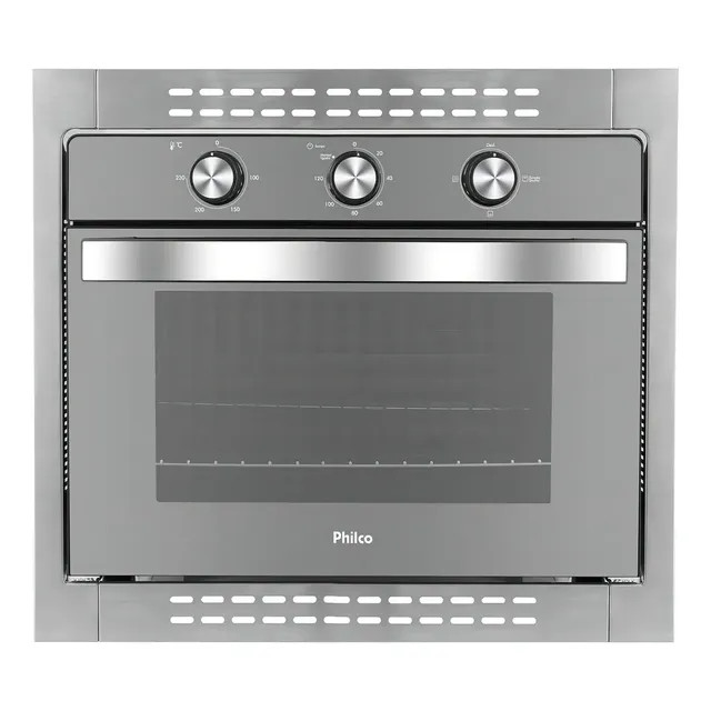 Forno de embutir elétrico Philco 56101041 46L prateado
