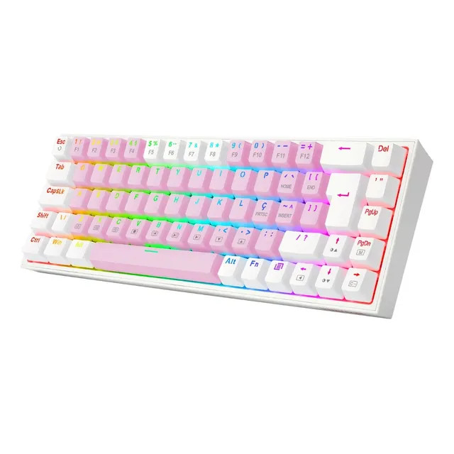 Review: Teclado Gamer Castor Rgb Switch Brown Redragon K631pw-rgb