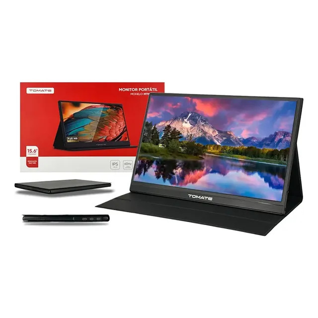Monitor Portátil Full Hd 15.6 Notebook, Celular, Games C/ Cor Preto — Review