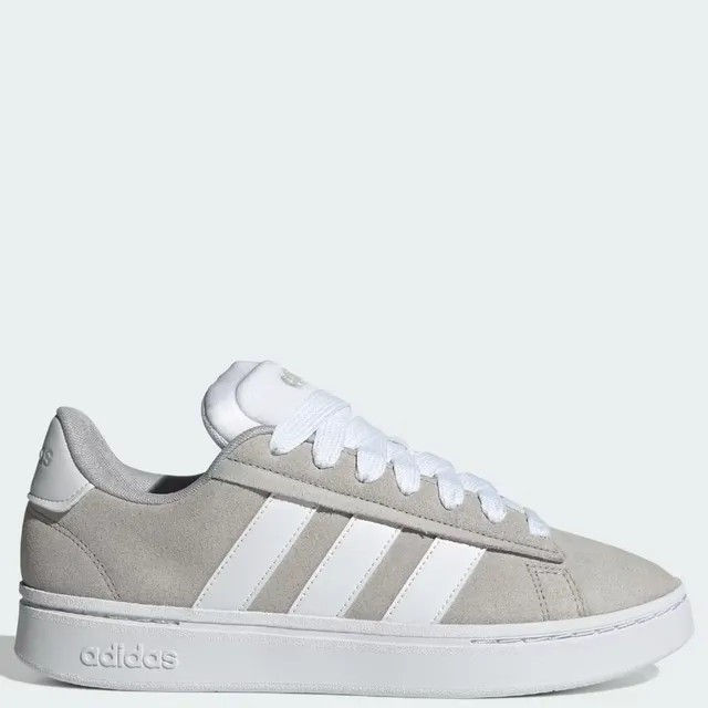Review: Tênis Masculino Grand Court Alpha 00s adidas Grey Two / Cloud White / Grey Two Liso 39 Br