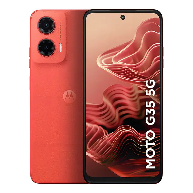 Motorola Moto G35 5G — 256GB, 50MP com IA e tela Superbrilho de 6,7''