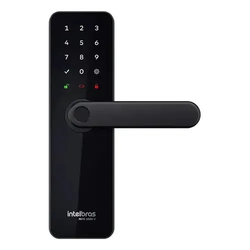 Fechadura Inteligente Intelbras Mfr 3000 V — Embutida com Maçaneta