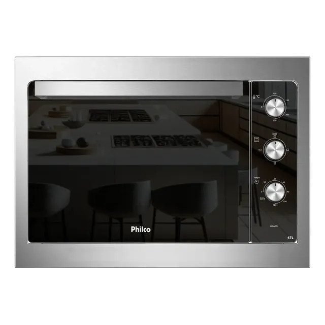 Forno Elétrico de Embutir Philco 47L Inox Esmaltado PFE47E — review
