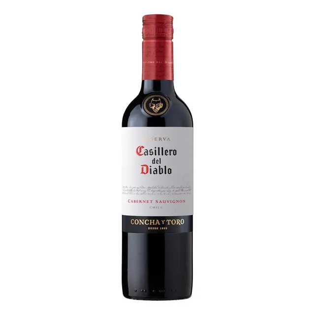 Casillero del Diablo Cabernet Sauvignon 375 ml — Vinho Chileno Tinto Seco Reserva