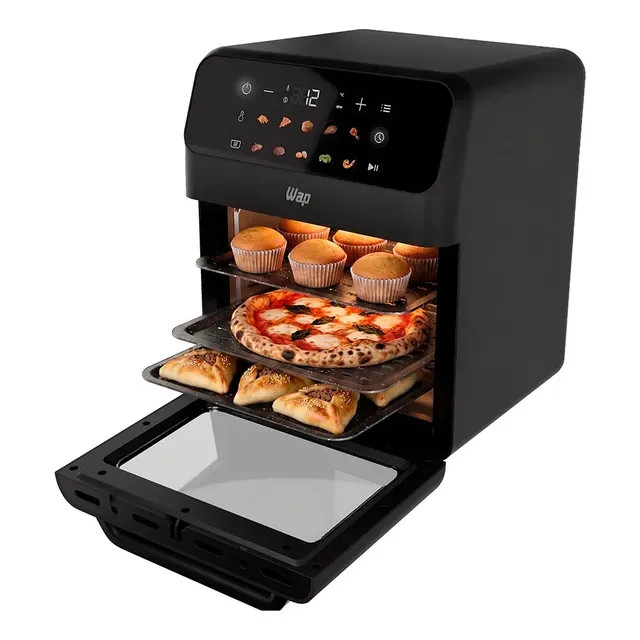 Air Fryer Oven 11 Litros Wap Waod4 Grey Stone com Painel Digital e 11 Funções