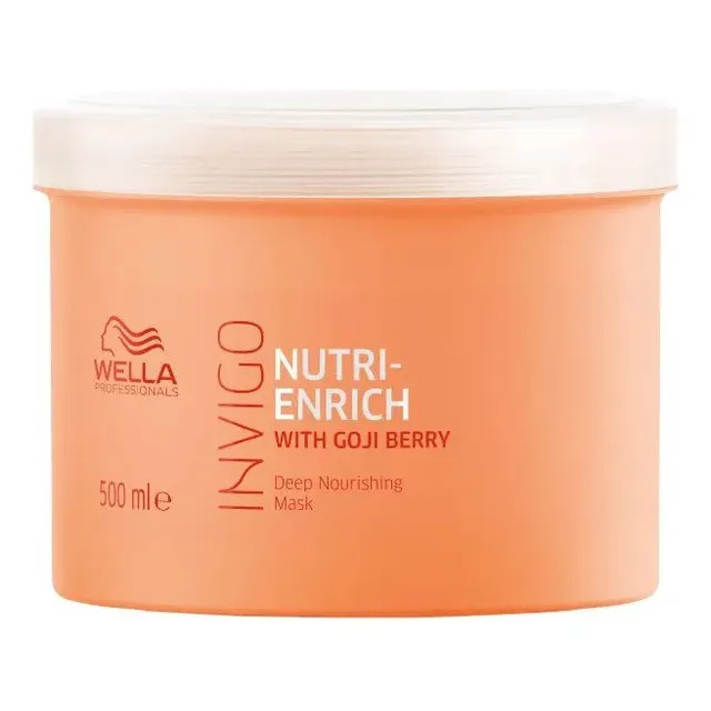 Invigo Nutri Enrich - Máscara 500ml: máscara nutritiva para tratamento capilar