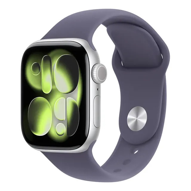 Apple Watch Series 11 GPS — Caixa prateada de alumínio de 42 mm