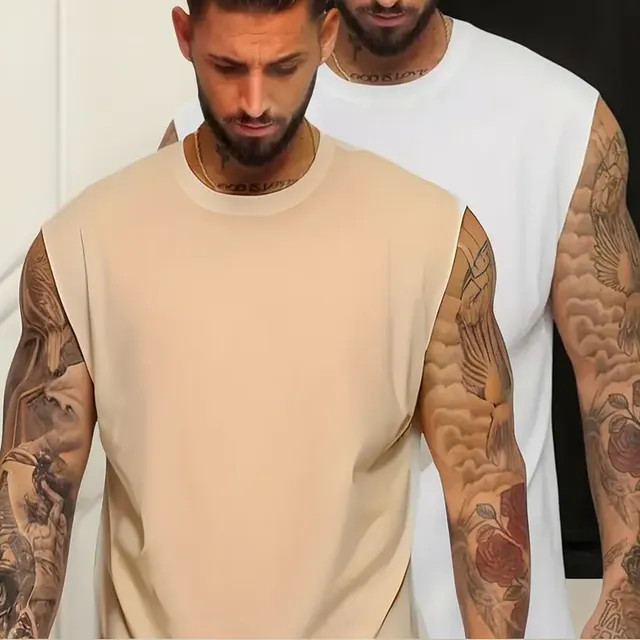 Kit Camiseta Regata Alongada Oversized C/3 Machao