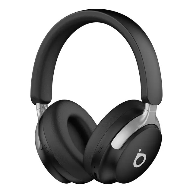 Headphone Bluetooth 5.4 Basike com ANC+ENC, 40h de bateria — Hi-fi estéreo preto