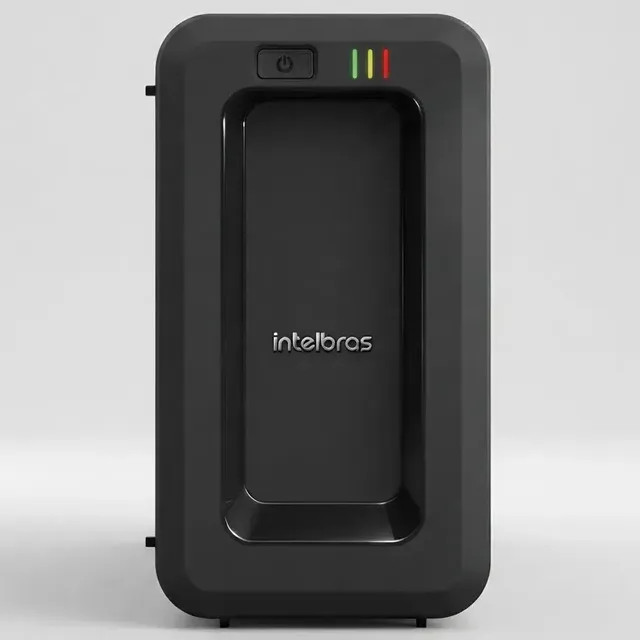 Nobreak Intelbrás Attiv 600 Bivolt 600VA – proteção compacta em preto