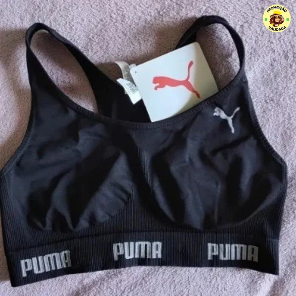 Top Puma Original Feminino Alta Sustentação