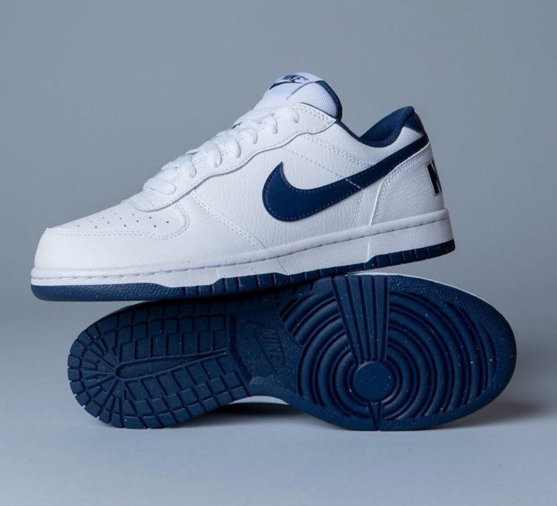 Tênis Nike Big Low White Obsidian