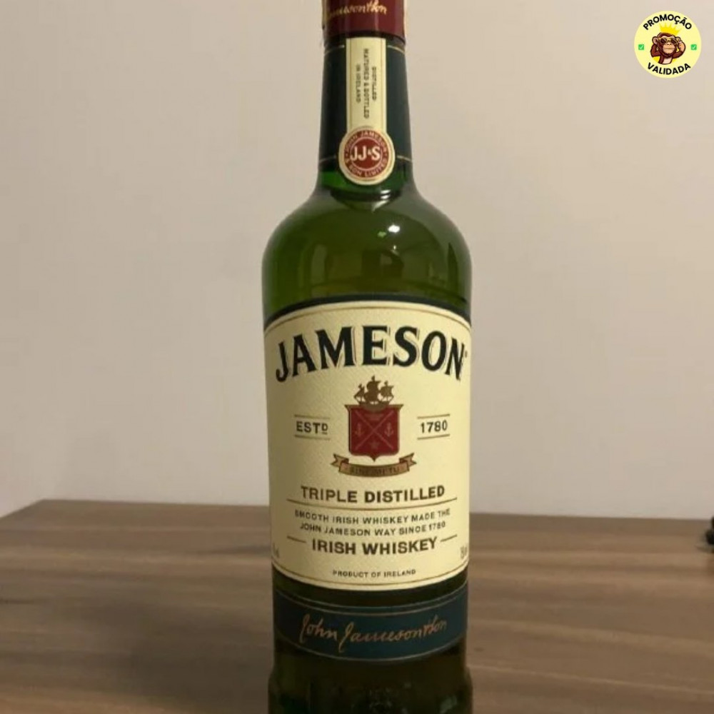 Jameson - Whiskey Irlandês, 750 ml