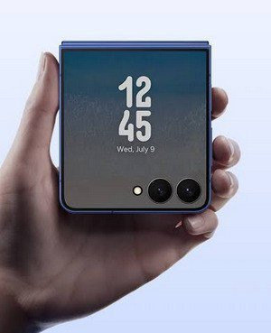 Smartphone Samsung Galaxy Z Flip7 FE 128GB Preto - 5G + Fone de Ouvido Bluetooth Galaxy Buds 4