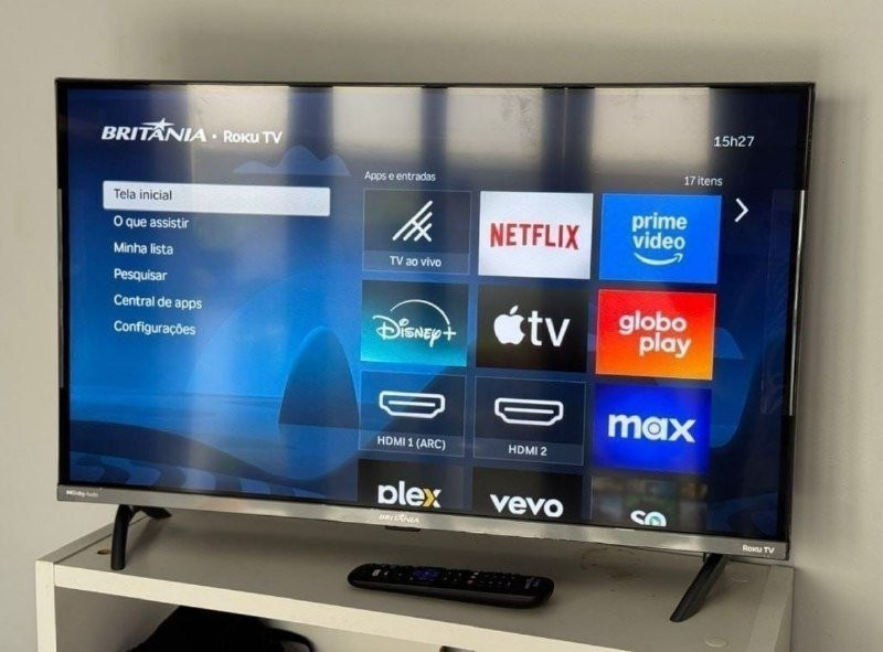 📺 Smart TV 43 Britânia Roku TV
