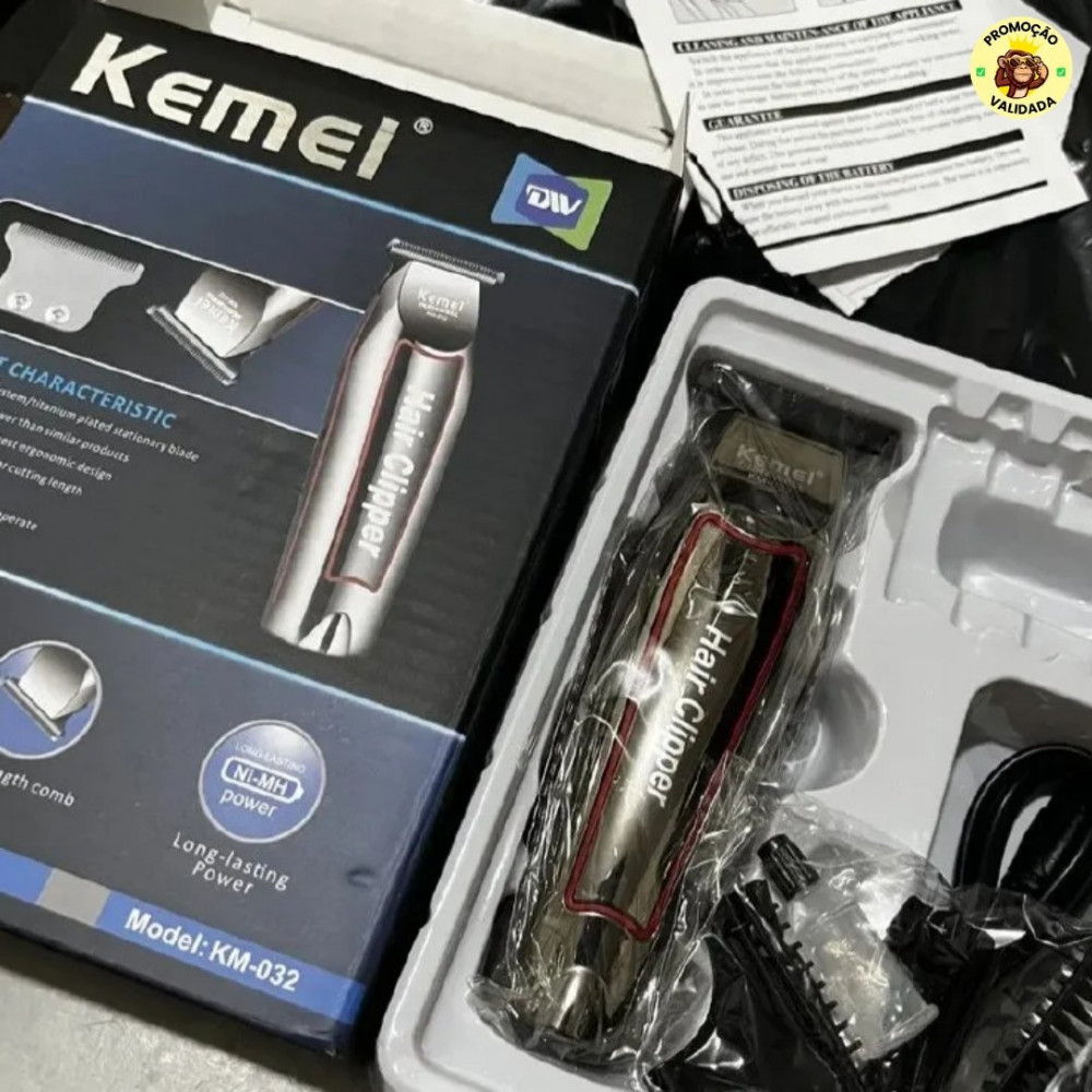 Máquina Acabamento Kemei KM-032