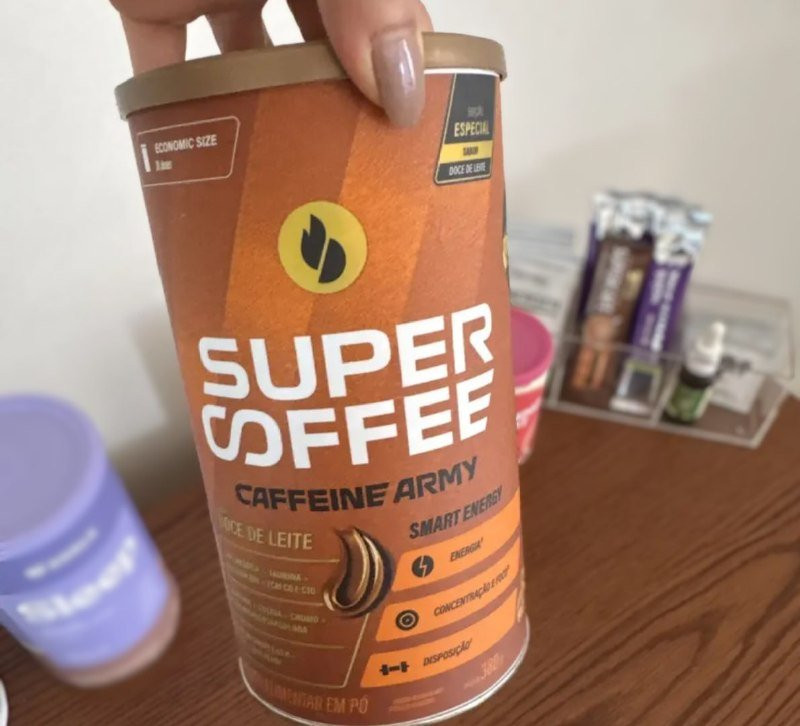 ☕️  Cappuccino Supercoffee Doce De Leite 380g Caffeine Army