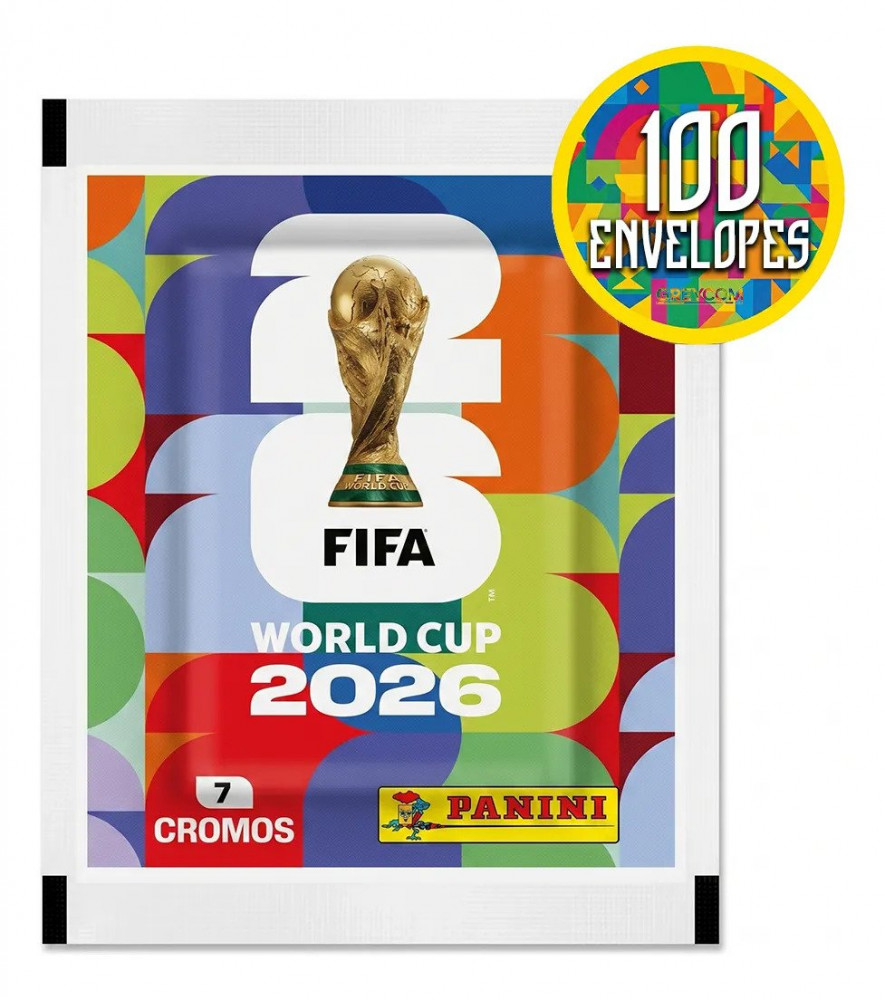 Kit 700 Figurinhas Álbum Copa do Mundo 2026