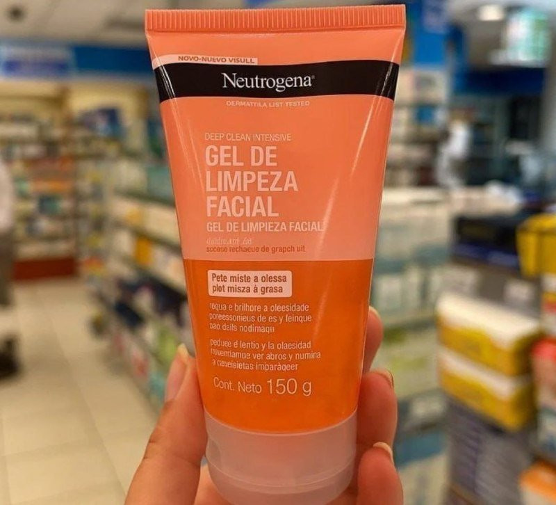 Gel de Limpeza Facial Neutrogena Deep Clean Intensive Grapefruit, 150g