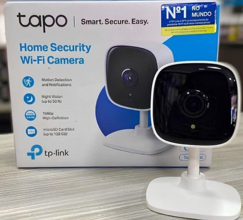 TP-Link Tapo C100 Câmera de Segurança WiFi 1080P Full HD