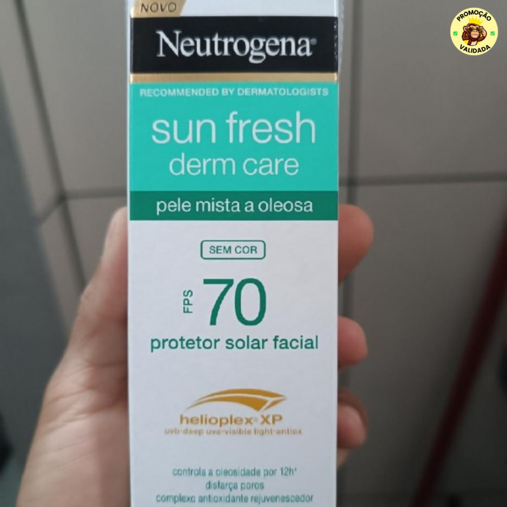 Protetor Solar Facial Neutrogena Sun Fresh