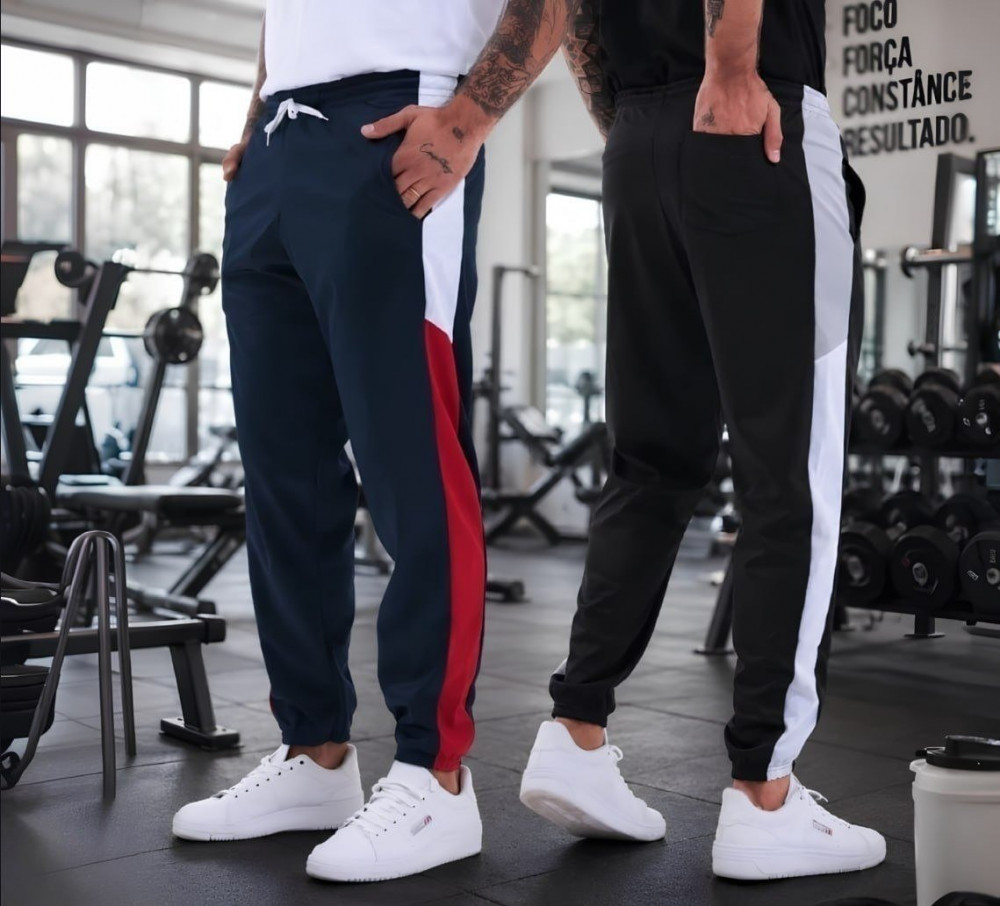 Kit Calça Moletom Masculina para Academia