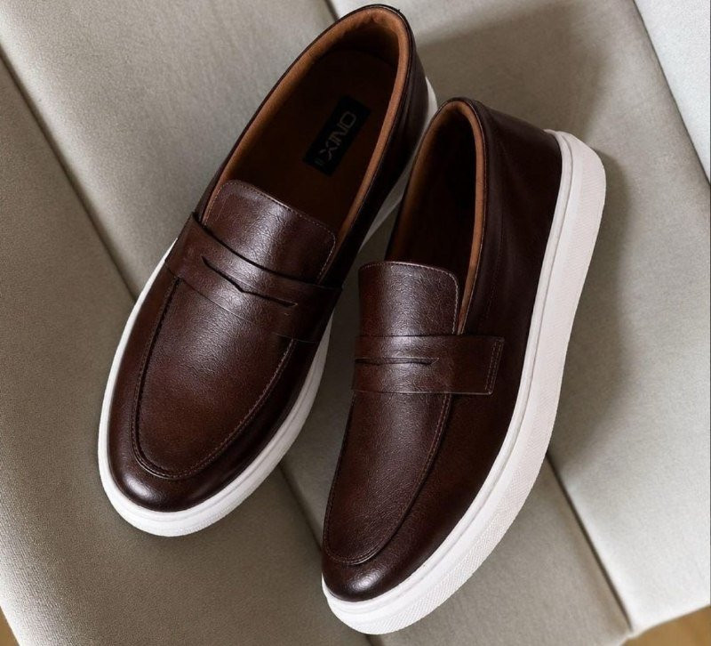 Sapato Loafer Masculino Mocassim Couro