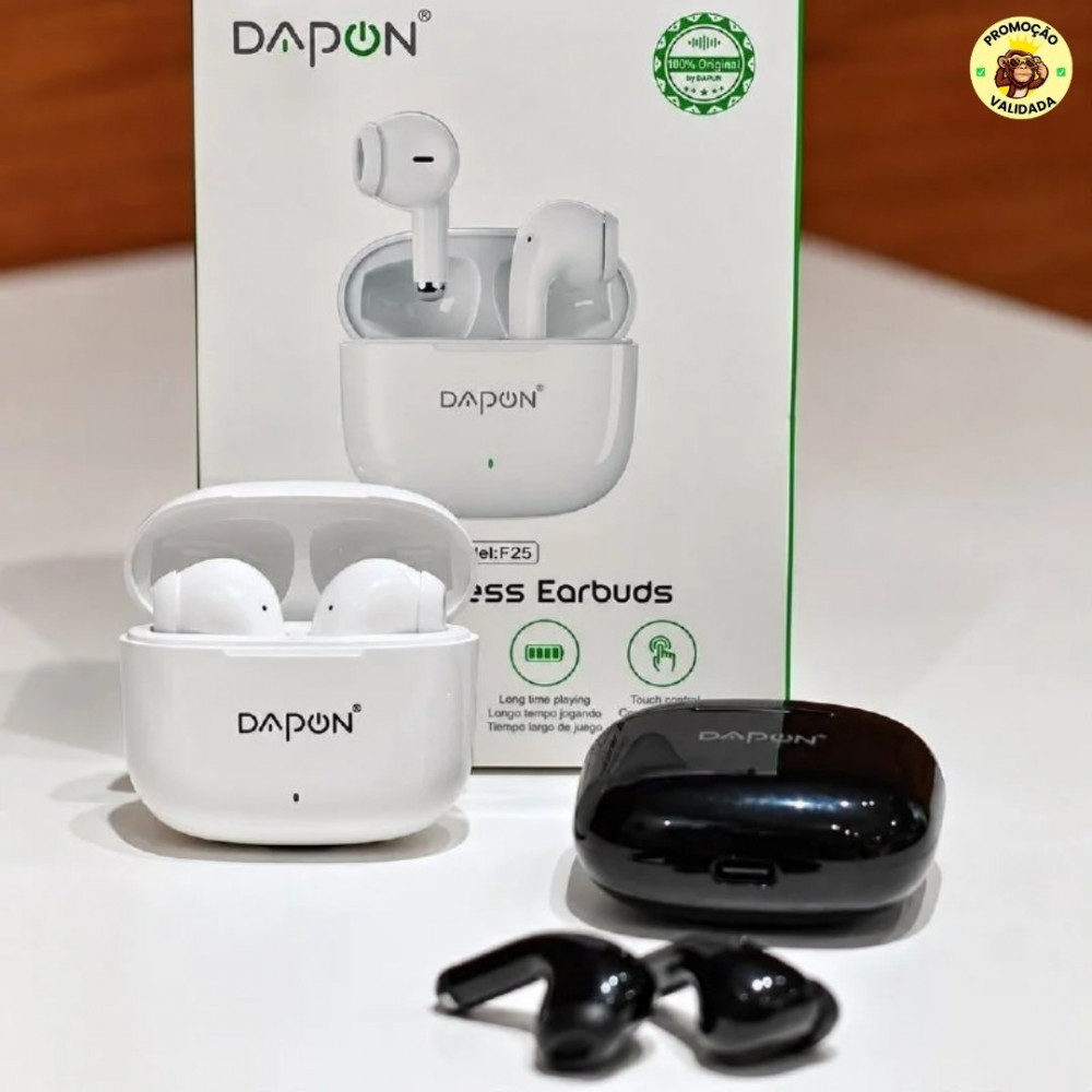 Fone De Ouvido Bluetooth TWS Dapon F25