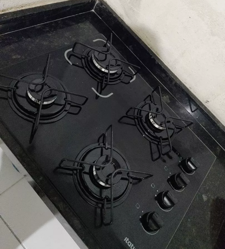 Fogão Cooktop 4 Bocas Itatiaia Essencial