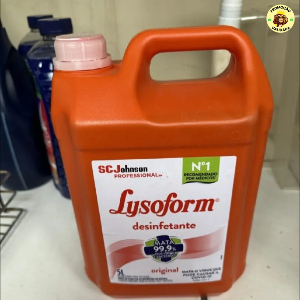 Desinfetante Lysoform Líquido 5L