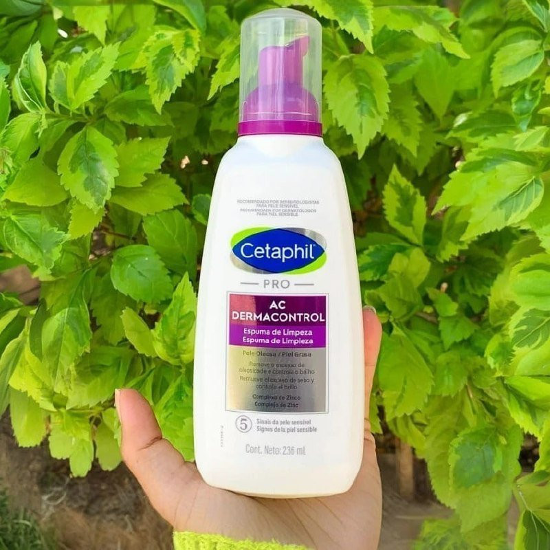 🧼 Cetaphil Pro AC Dermacontrol Espuma de Limpeza Facial para Pele Oleosa 236ml