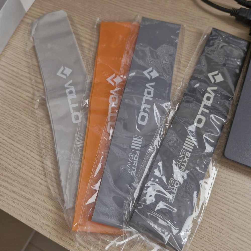 Kit 4 Faixas Elásticas com 3 Intensidades